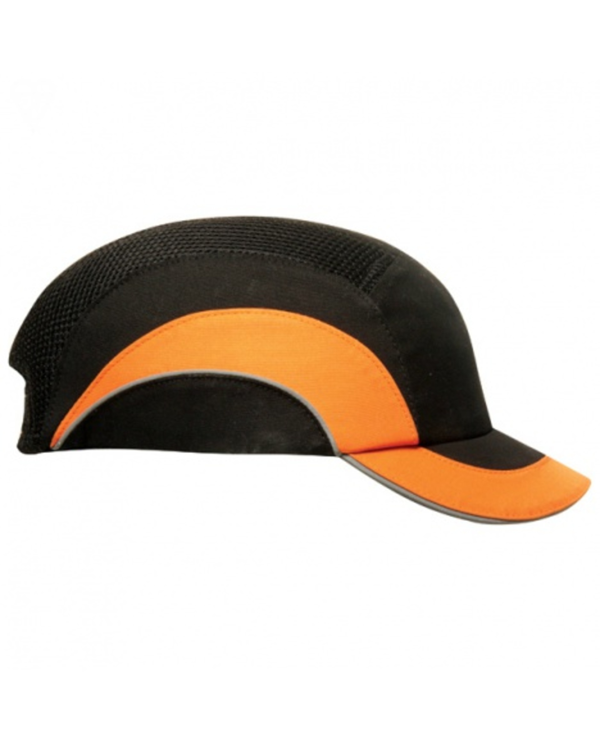 JSP HARDCAP A1+ kšilt Bezpečnostní čepice 5cm černá/oranžová