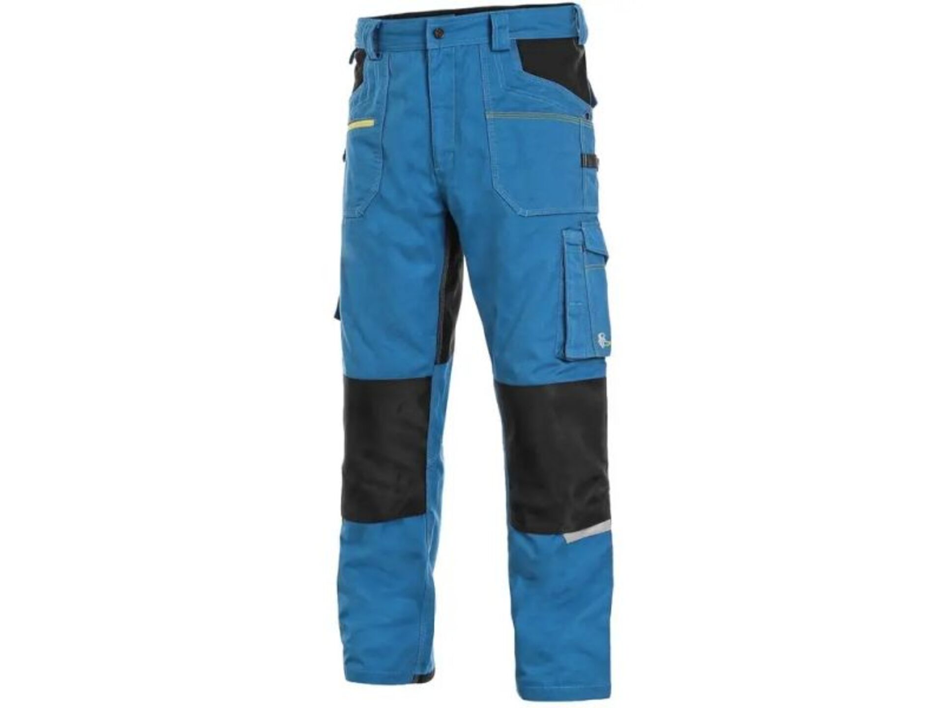 Canis CXS Stretch Kalhoty do pasu zkrácené na výšku 170-176cm pánské středně modrá-černá