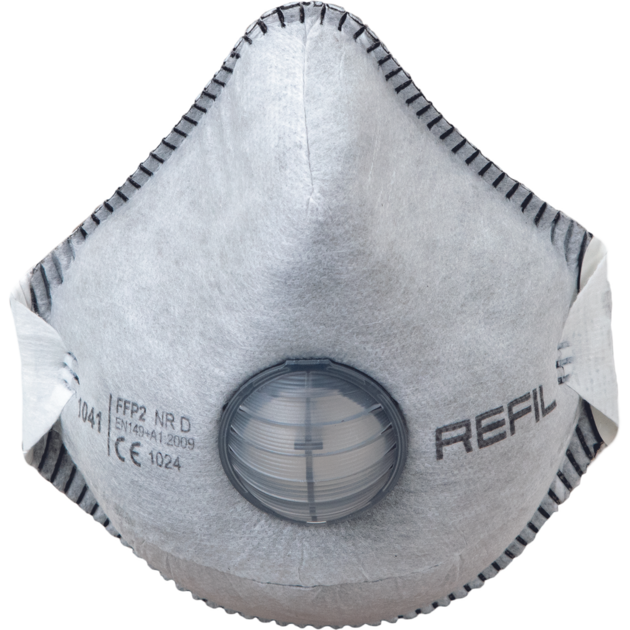 Respirátor REFIL 1041 FFP2 tvarovaný s ventilkem